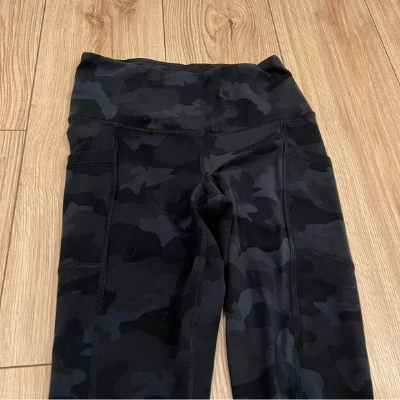 Yogalicious Black Camouflage Leggings - Picture 2 of 7